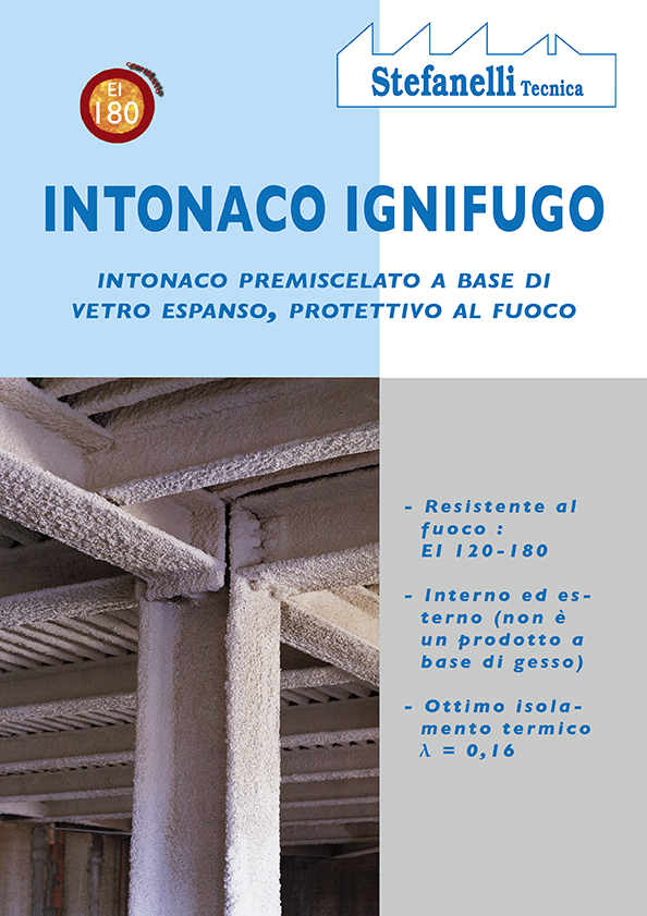 Intonaco Ignifugo